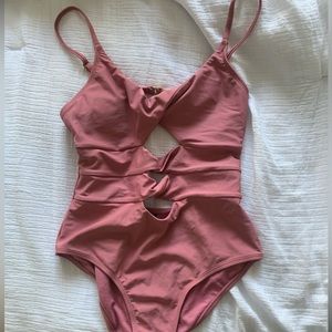 bebe one piece swimsuit!